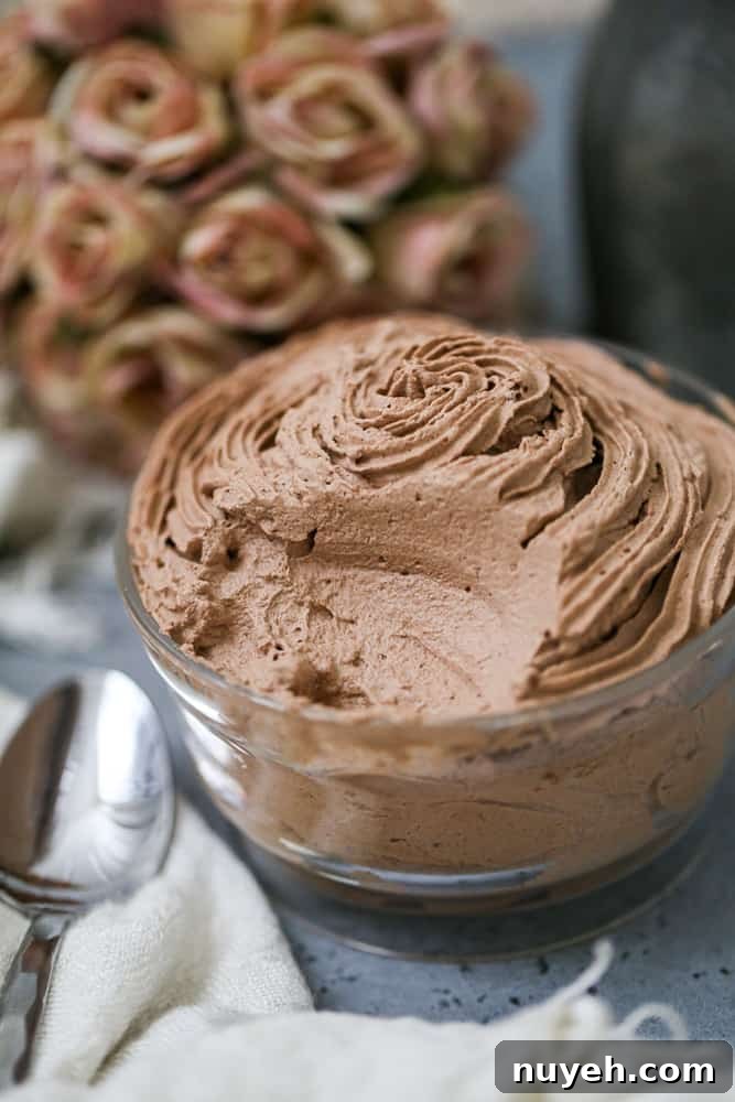 chocolate mousse