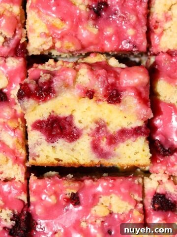 lemon raspberry coffee cake