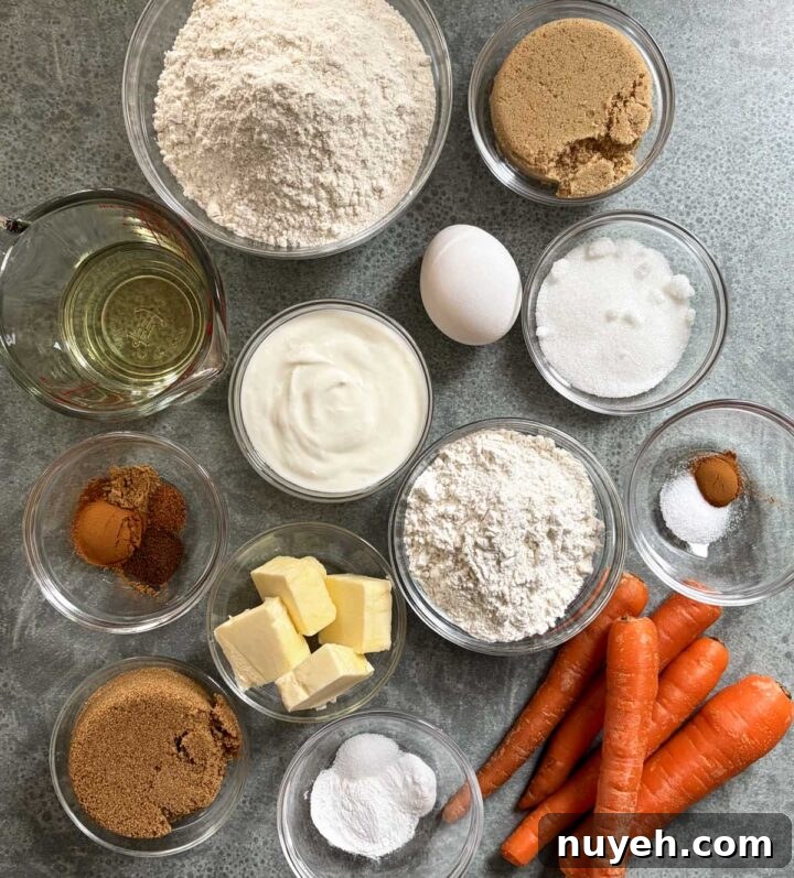 carrot cake coffee cake ingredients