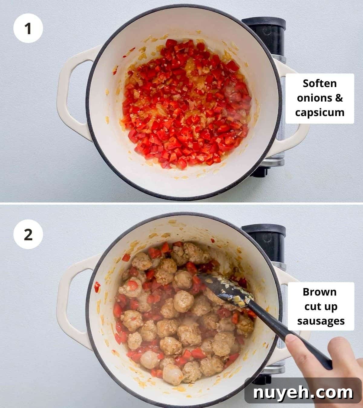 part 1 of 3 step by step instructions collage