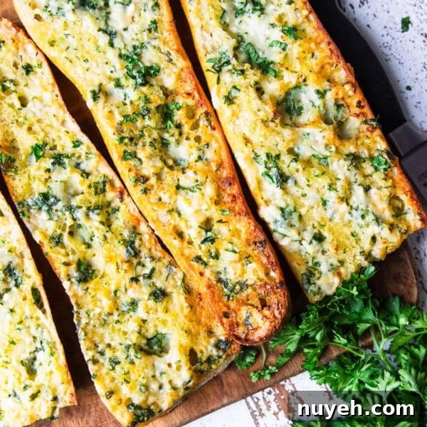 Air Fryer Garlic Bread