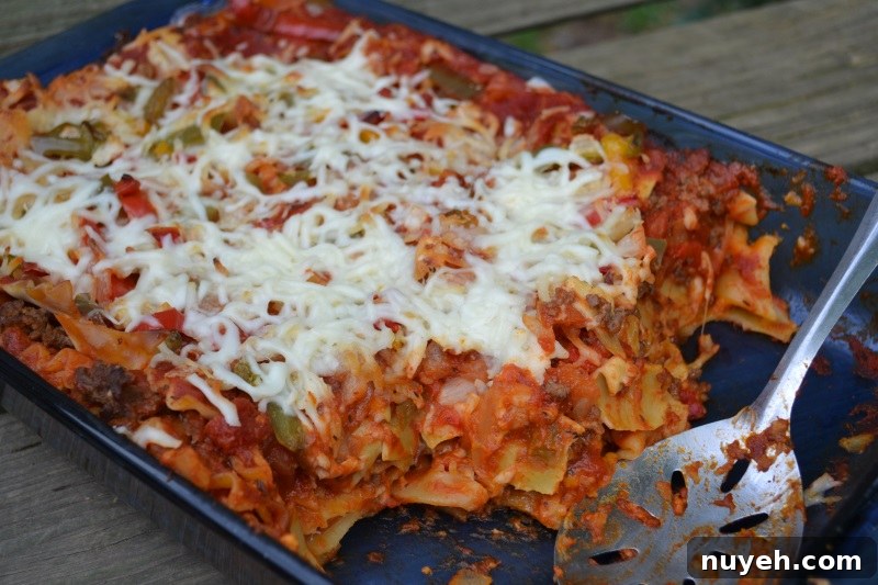 homemade italian lasagna 