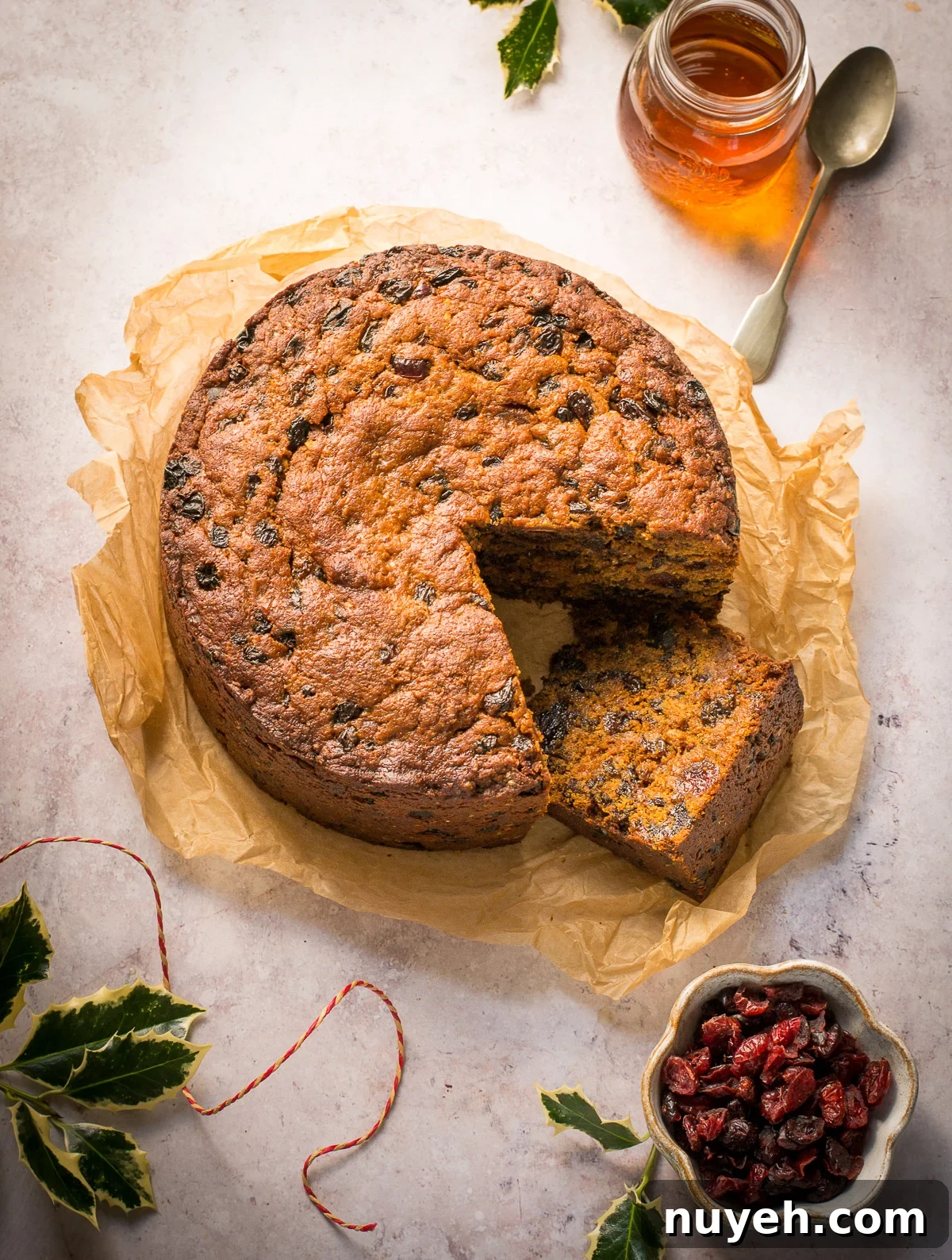 Vegan Christmas Cake