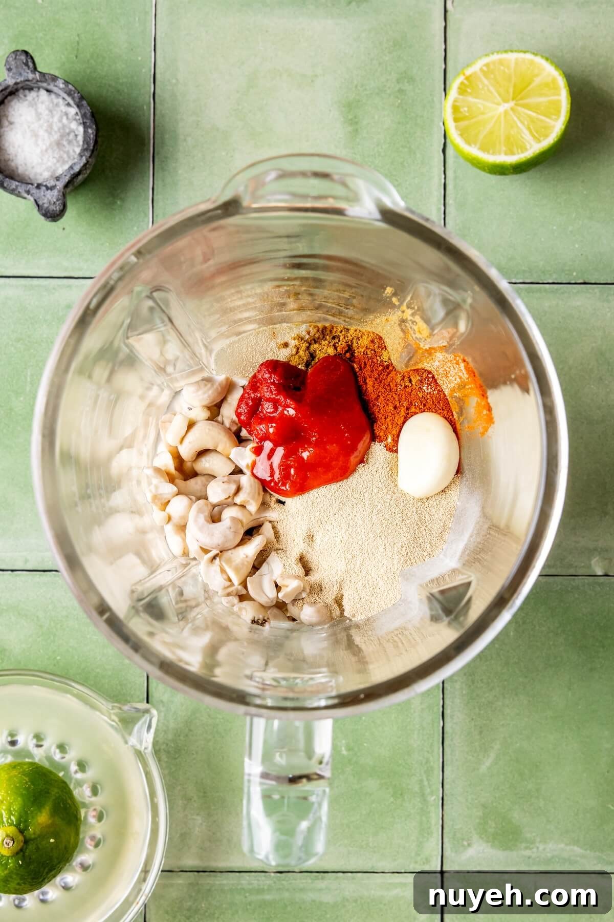 How to Make Creamy Vegan Cashew Queso Step 4 - Olivia Adriance