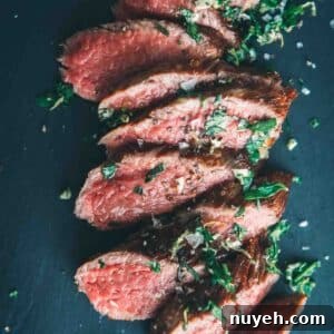 Pan seared steak image
