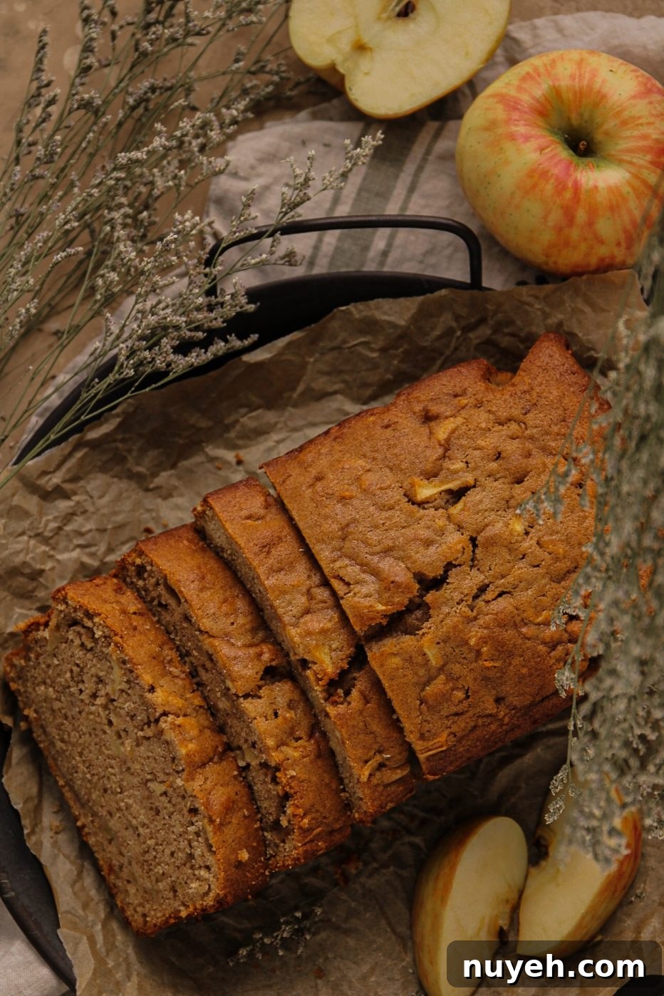 Dark Brown Sugar Buttermilk Spice Loaf Recipe 9 spiced apple loaf
