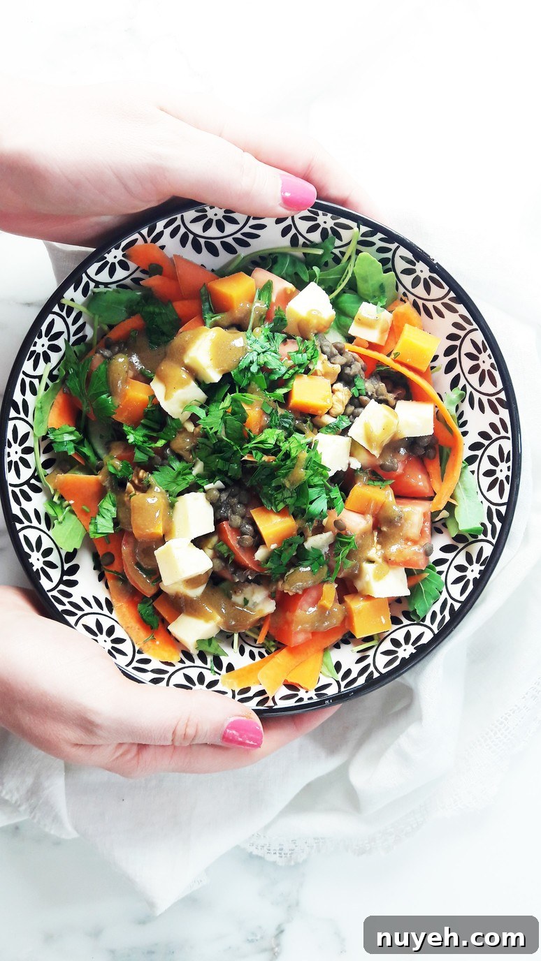 Mimolette & cheddar Summer salad. Quick, simple, healthy & delicious.