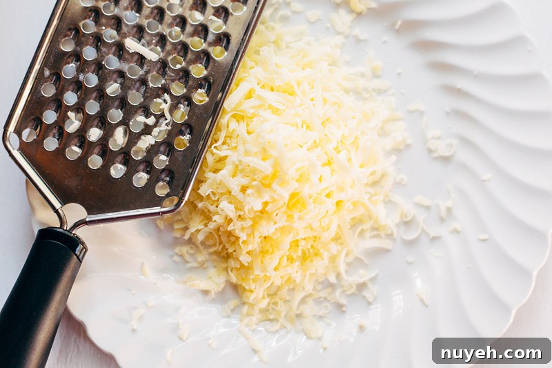 grated cheddar cheese