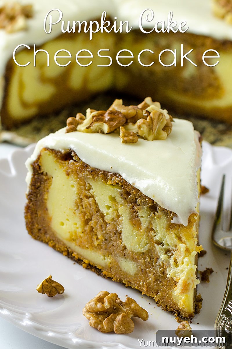 Pumpkin Cake Cheesecake Recipe