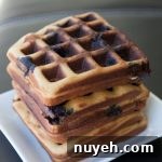Blueberry Cashew Waffles thumbnail