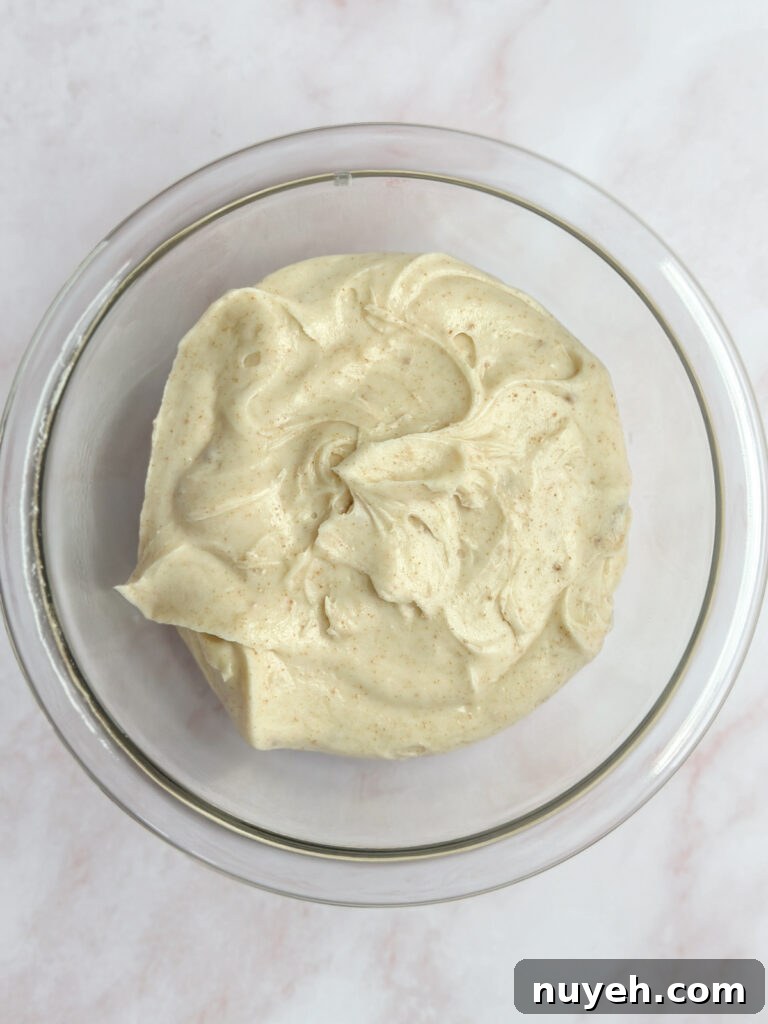 frosting in a bowl