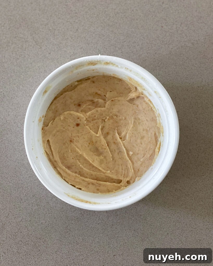 butter browned and solidified again.