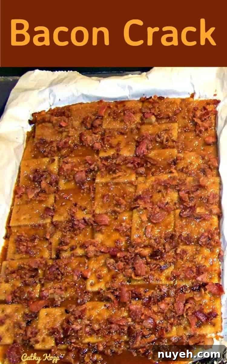 Bacon Crack example (alternative saltine cracker candy)