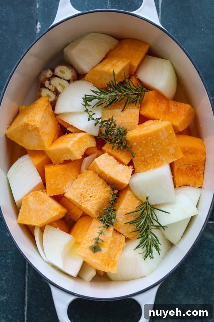 Creamy One-Pot Roasted Butternut Squash Soup Recipe 4 img 80732 3
