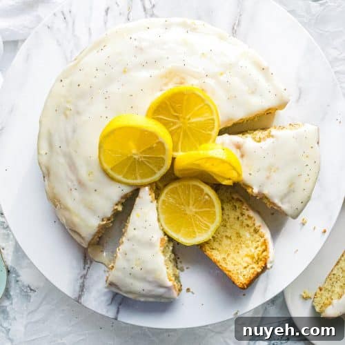 Earl Grey Lavender Cake