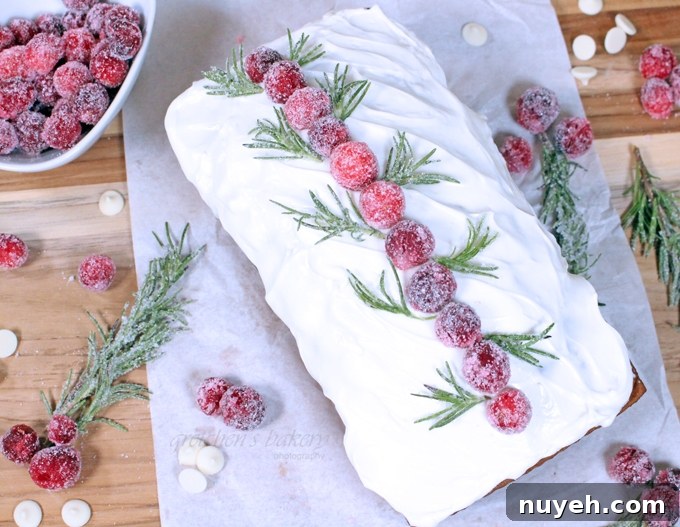 White Chocolate Cranberry Pumpkin Bread