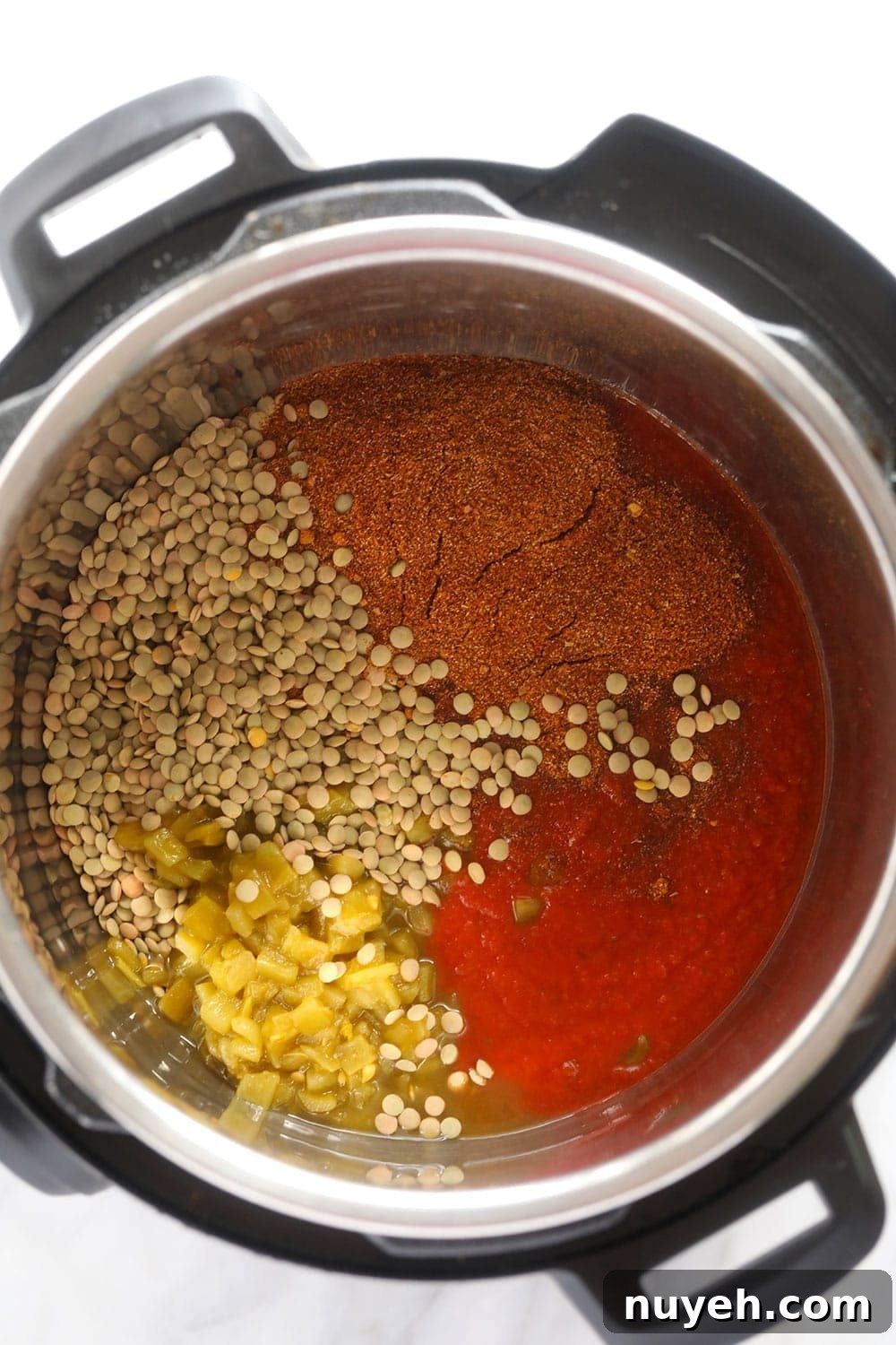 Instant Pot Lentil Tacos in the Instant Pot