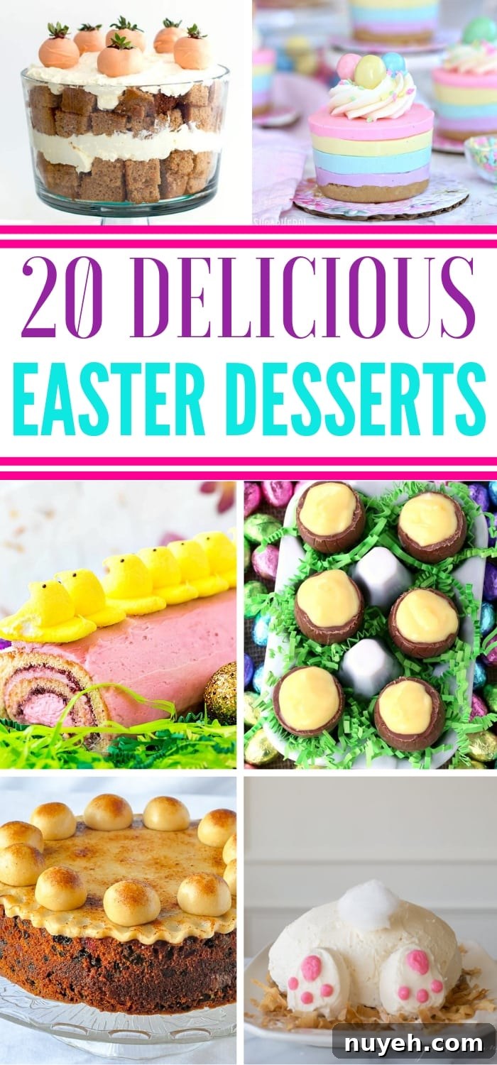 easter desserts 