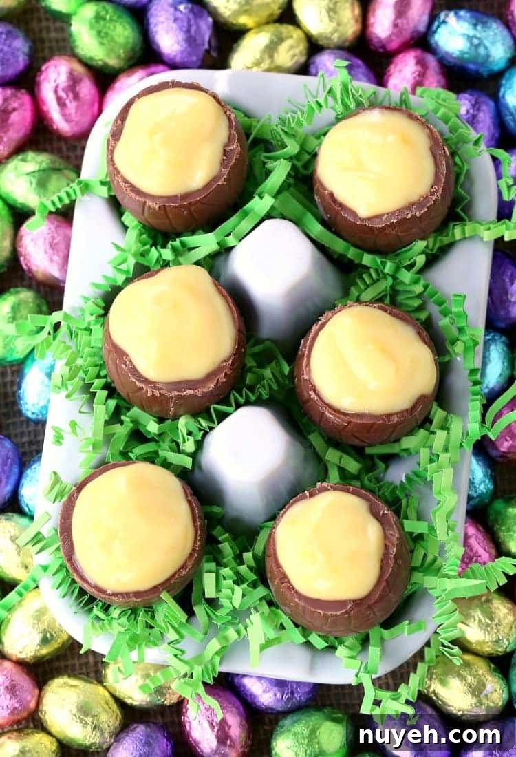 Rum filled easter eggs 