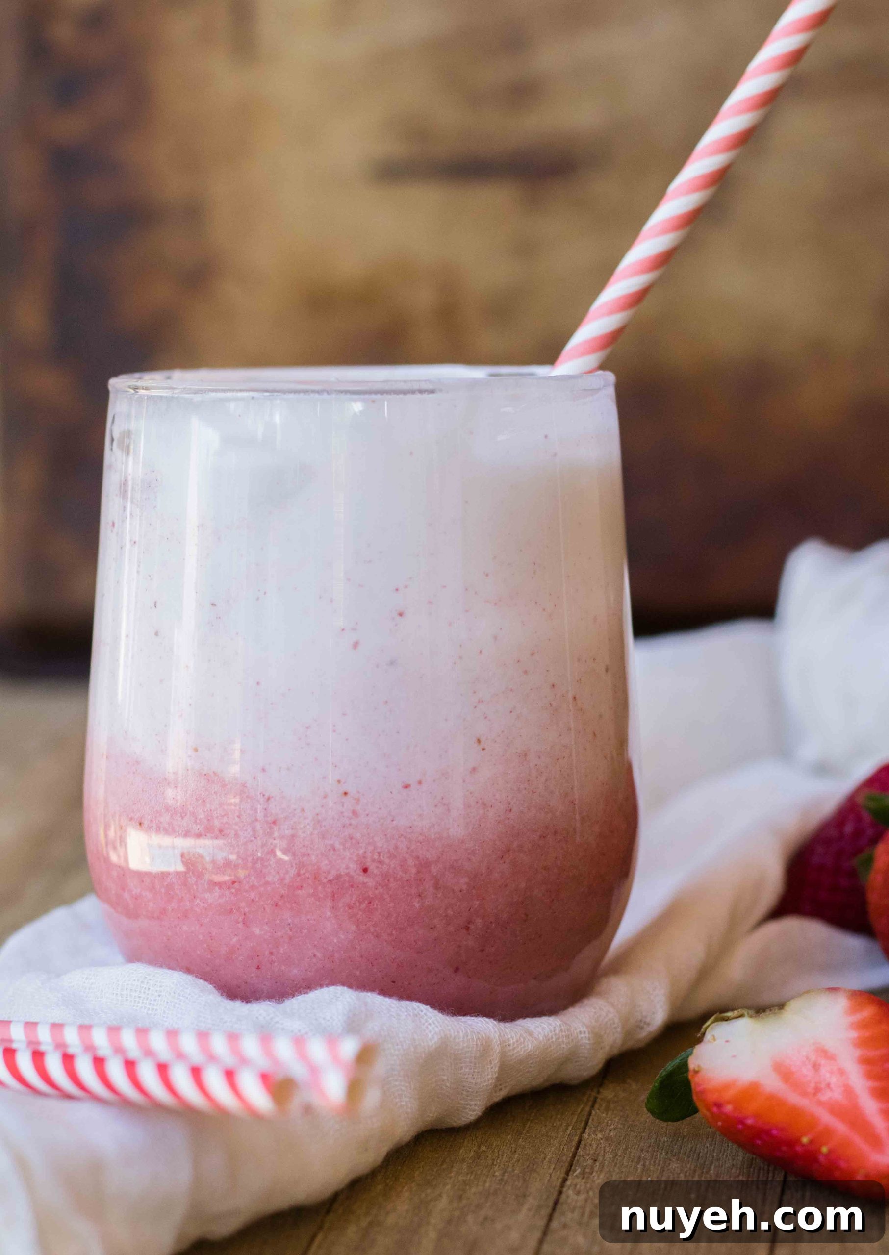 Creamy Strawberry Banana Yogurt Smoothie Recipe 5 banana strawberry healthy smoothie