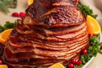 Sticky Apricot Glazed Ham Recipe